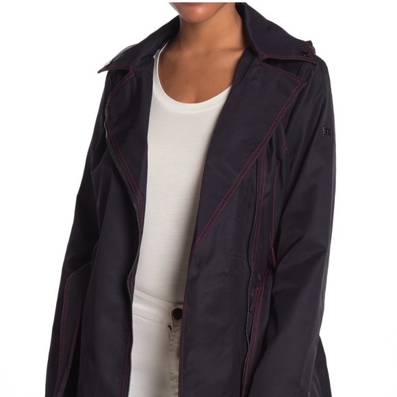 Asymmetrical Trench Coat